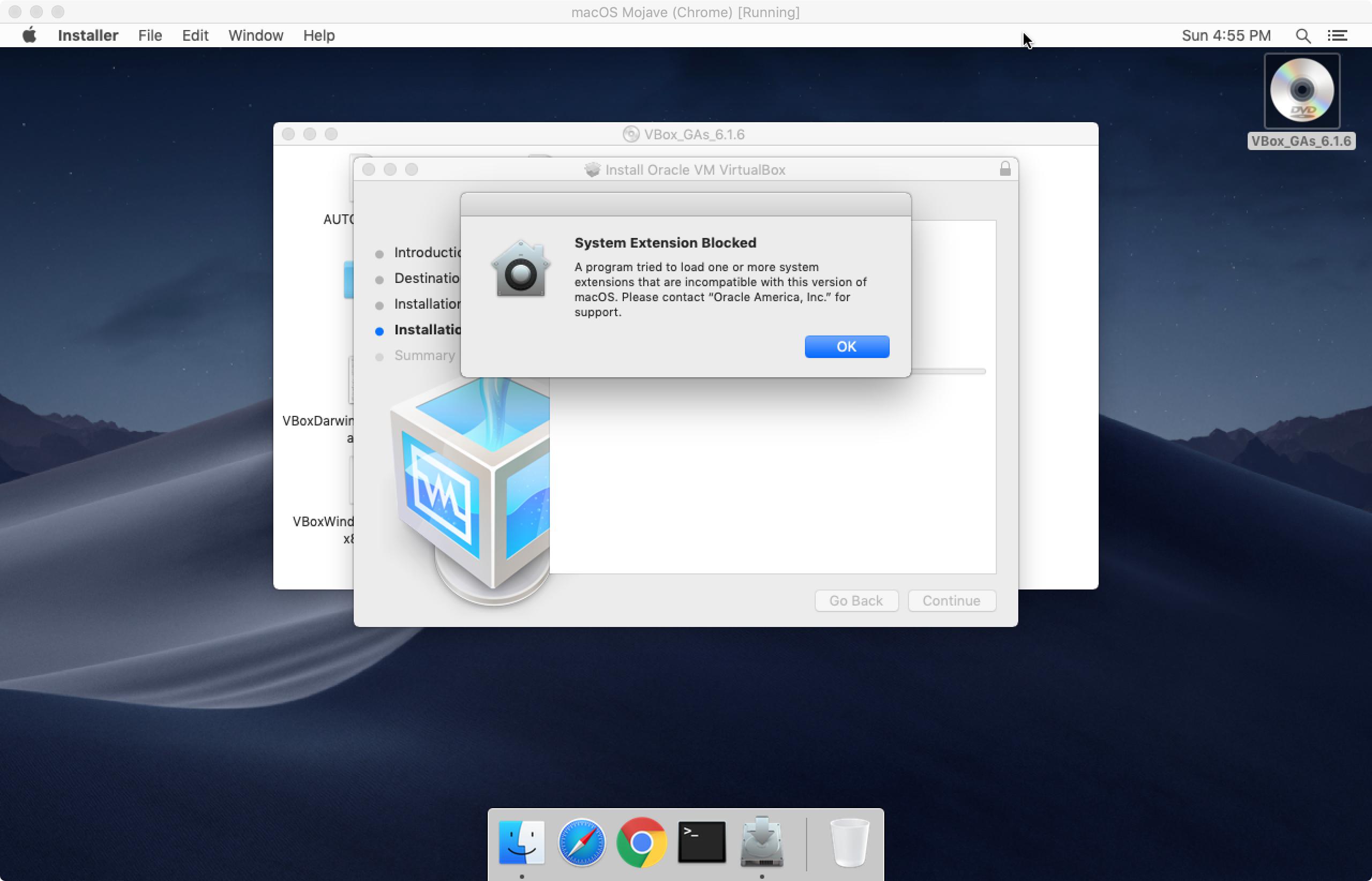 virtualbox gues additions for mac os